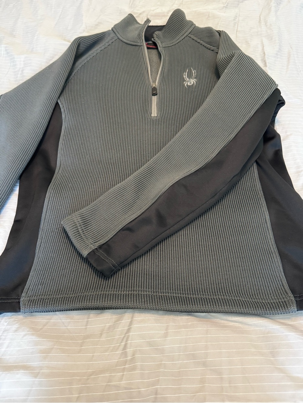 Spyder Gray Fleece Jacket